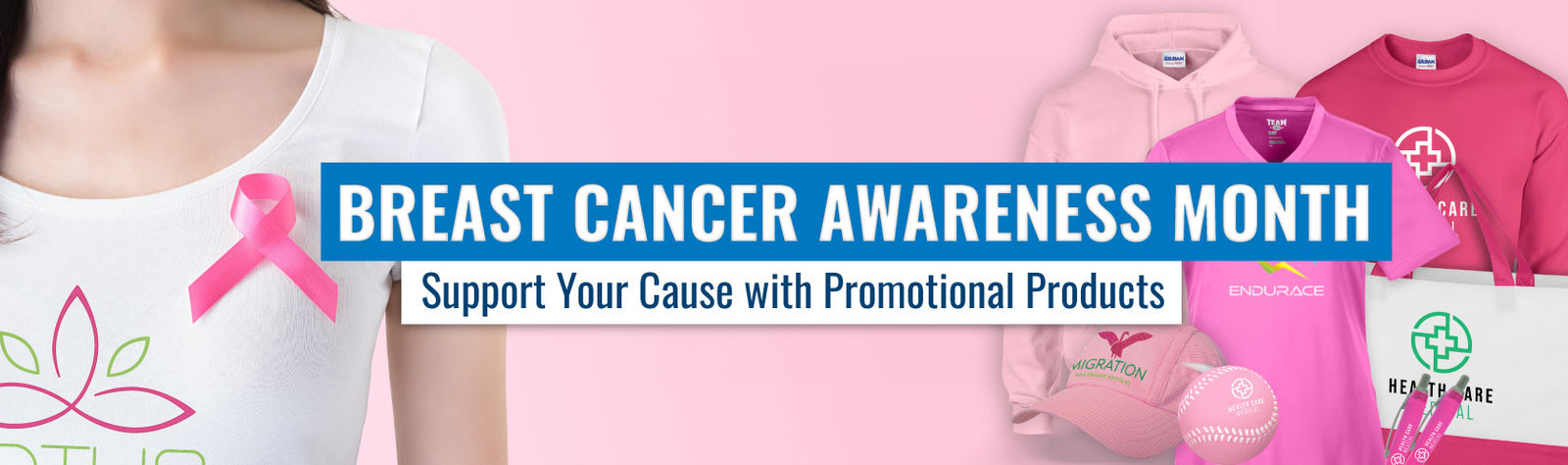 Breast Cancer Awareness Month: Support Your Cause with Promotional Products