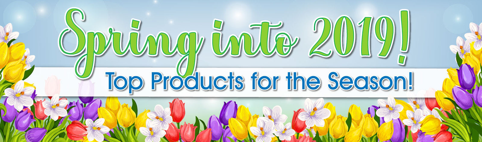 Spring into 2019! Top Products for the Season!