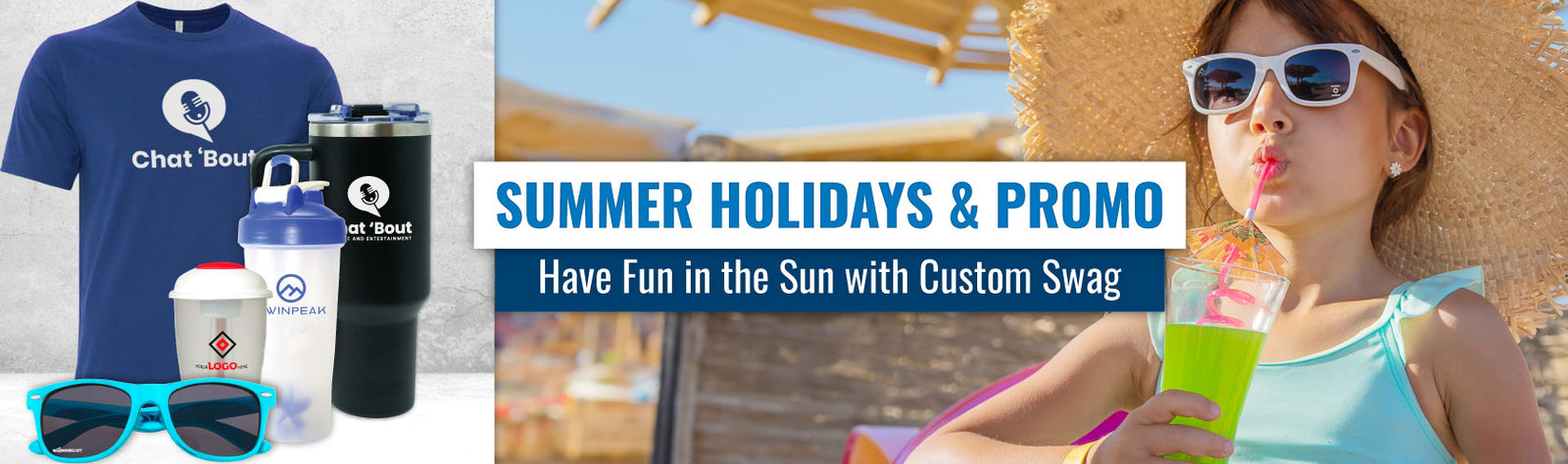 Summer Holidays & Promo: Have Fun in the Sun with Custom Swag