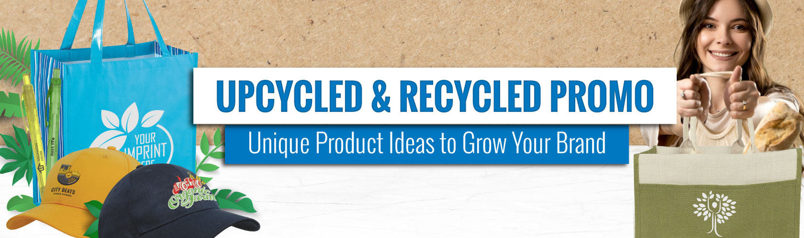 Upcycled & Recycled Promo