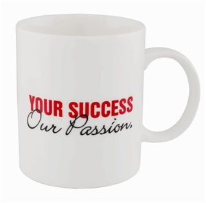 11 oz. White Ceramic Mug