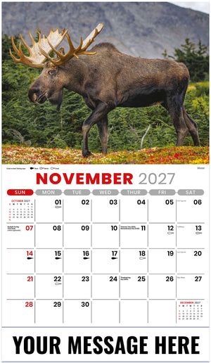 North American Wildlife - 2027 Promotional Calendar