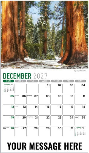 Scenes of California - 2027 Promotional Calendar