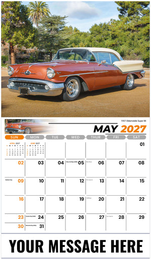 Classic Cars - 2027 Promotional Calendar