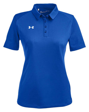 Under Armour Ladies' Tech™ Polo - Royal/ White