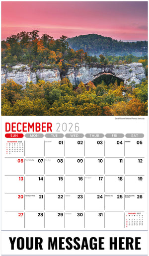 Scenes of Southeast USA - 2027 Promotional Calendar