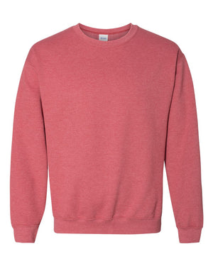 Gildan Unisex Heavy Blend™ Crewneck Sweatshirt - Heather Scarlet Red