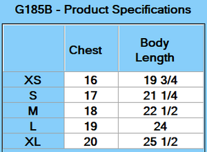 Gildan Youth Heavy Blend™ Hooded Sweatshirt - Specs