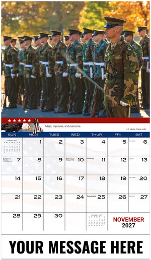 Home of the Brave - 2027 Promotional Calendar