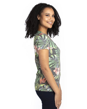 Threadfast Apparel Threadfast Ladies' Ultimate CVC V-Neck T-Shirt