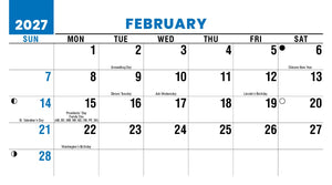 Scenes of America 2027 Promotional Desk Calendar