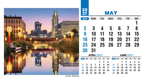 Scenes of America 2027 Promotional Desk Calendar
