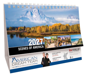 Scenes of America 2027 Promotional Desk Calendar