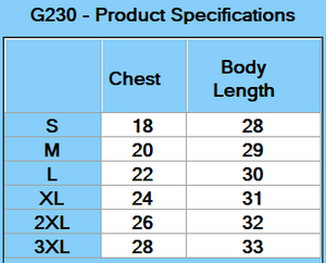 Gildan Unisex Ultra Cotton® Pocket T-Shirt - Specs