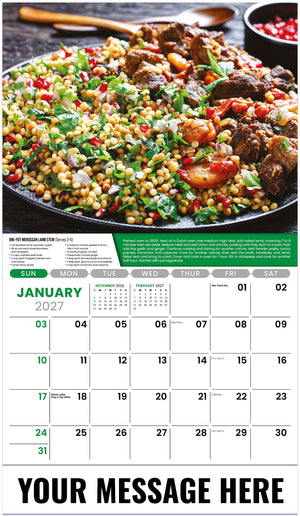 Recipes - 2027 Promotional Calendar