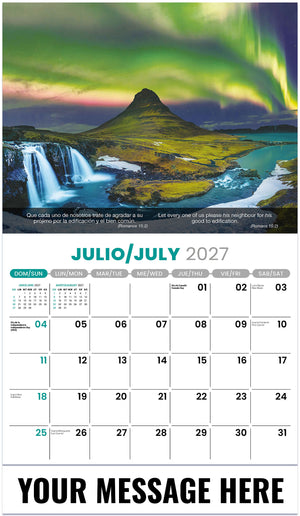 Faith Passages (Bilingual) - 2027 Promotional Calendar