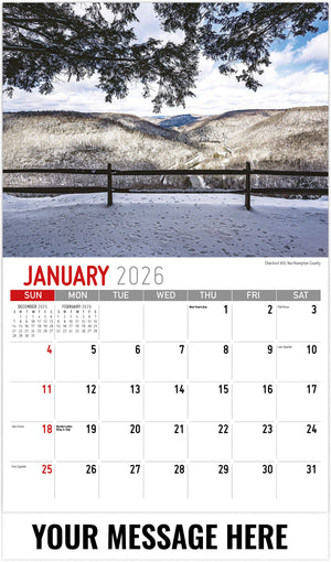Scenes of Pennsylvania - 2026 Promotional Calendar