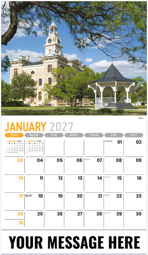 Scenes of Texas - 2027 Promotional Calendar