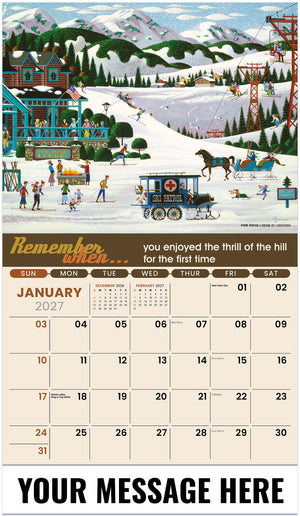 Remember When - 2027 Promotional Calendar