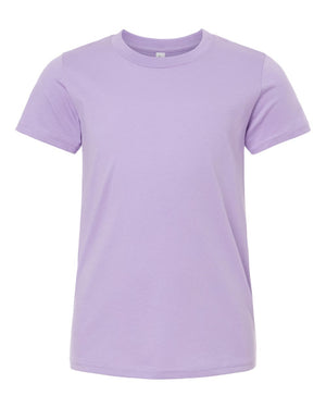 BELLA + CANVAS Youth Jersey T-Shirt - Dark Lavender