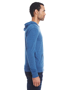 Threadfast Apparel Threadfast Unisex Triblend Full-Zip Light Hoodie