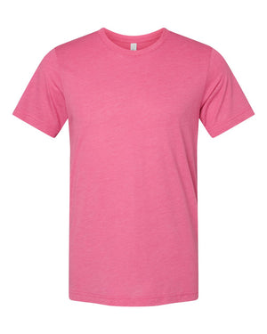 BELLA + CANVAS Unisex Triblend T-Shirt - Charity Pink Triblend