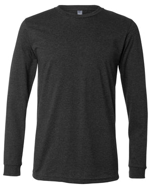 BELLA + CANVAS Unisex CVC Jersey Long-Sleeve T-Shirt - Dark Grey Heather
