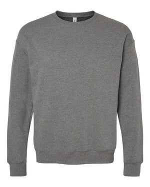 BELLA + CANVAS Unisex Drop Shoulder Fleece - Deep Heather