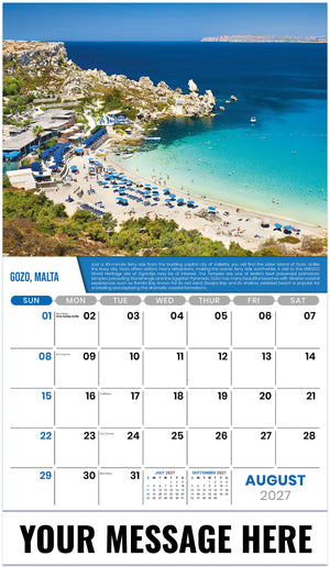 World Travel - 2027 Promotional Calendar