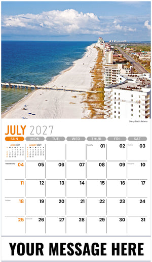 Scenes of Southeast USA - 2027 Promotional Calendar