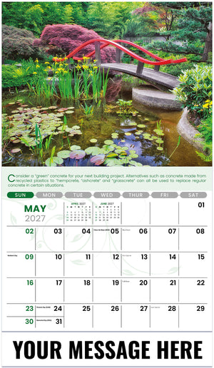 Go Green - 2027 Promotional Calendar