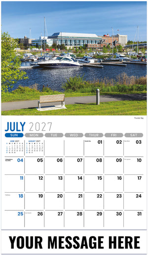 Scenes of Ontario - 2027 Promotional Calendar