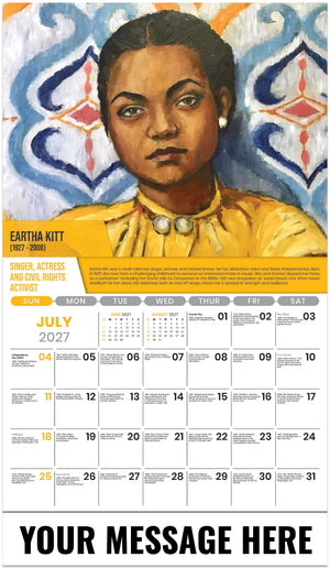 Black History: A Celebration - 2027 Promotional Calendar