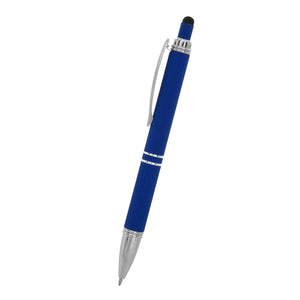 QUILTED STYLUS PEN - Blue