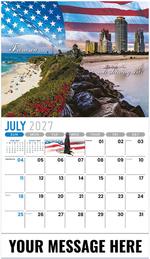 America The Beautiful - 2027 Promotional Calendar