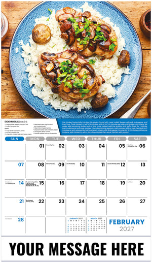Recipes - 2027 Promotional Calendar