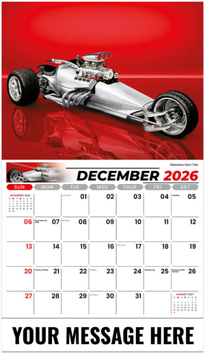 Motorcycle Mania - 2027 Promotional Calendar