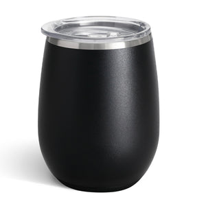 12 Oz. Swig Life™ Stemless Wine Tumbler - Black