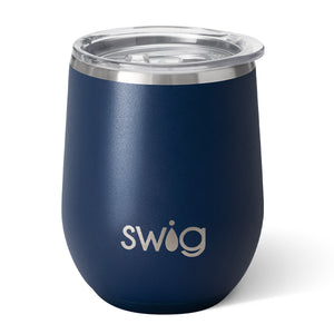 12 Oz. Swig Life™ Stemless Wine Tumbler - Navy Blue