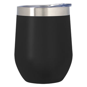 12 Oz. Vinay Stemless Wine Tumbler - Black
