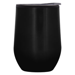 12 Oz. Napa Stemless Wine Cup - Black