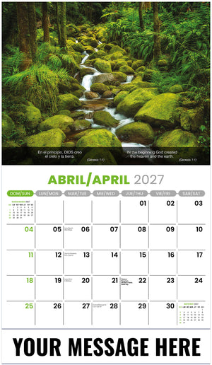 Faith Passages (Bilingual) - 2027 Promotional Calendar
