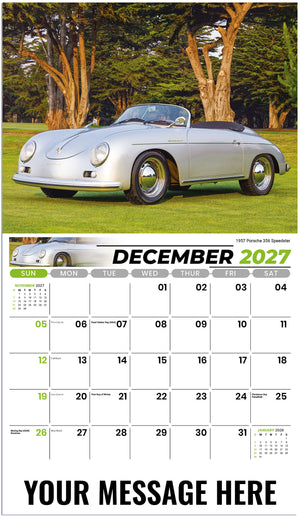 Classic Cars - 2027 Promotional Calendar