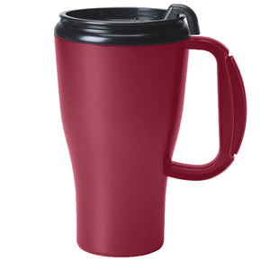 16 oz Omega Mug with Slider Lid - Maroon