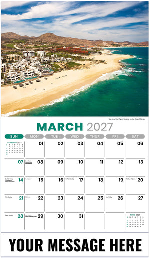 Sun, Sand & Surf - 2027 Promotional Calendar