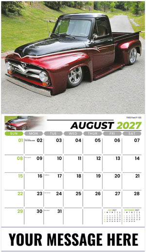 Pumped-Up Pickups - 2027 Promotional Calendar