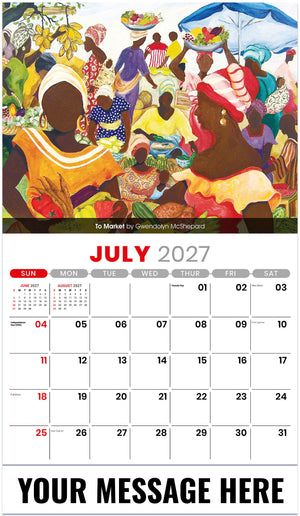 Celebration of African American Art - 2027 Promotional Calendar