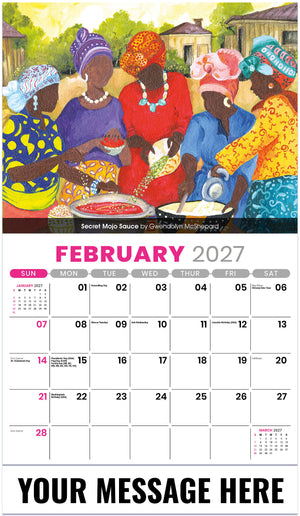 Celebration of African American Art - 2027 Promotional Calendar