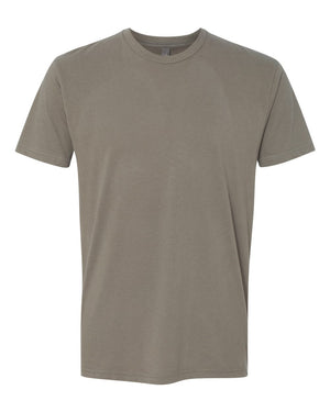 Next Level Men's Sueded Crew - Warm Grey