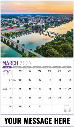 Scenes of Southeast USA - 2027 Promotional Calendar